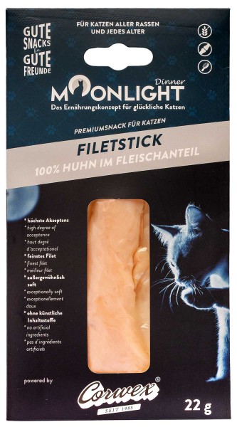 Moonlight Katzensnack Filet-Stick, Huhn