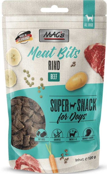 MAC's Dog Meat Bits Snack mit Rind