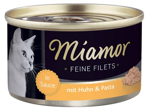MIAMOR Feine Filets in Jelly mit Huhn &amp; Pasta - 100g