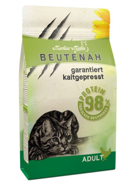 Markus Mühle Katzenfutter Beutenah, Huhn - Kaltgepresst 35 g PROBE