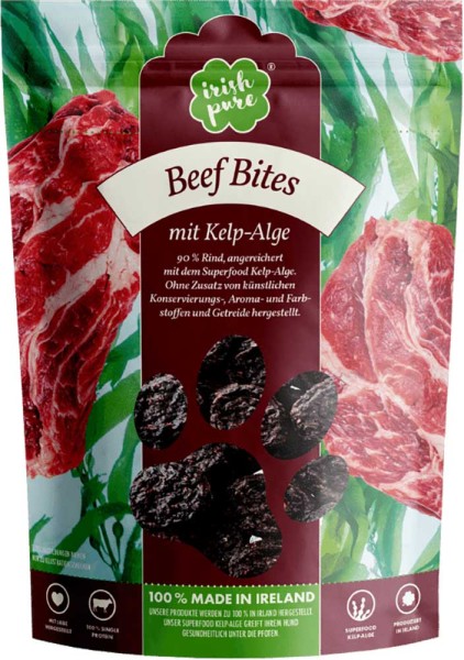 Irish Pure Snack Beef Bites mit Kelp-Alge 150g