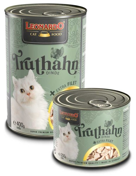 Leonardo Extra Filet mit Truthahn - Katzenfutter