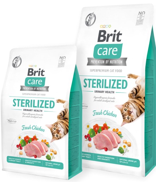 Brit Care Cat Trockenfutter - Sterilized - Urinary Health