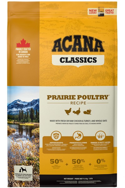 ACANA Hundefutter Classics PRAIRIE POULTRY