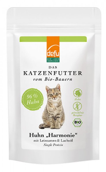 Defu Bio Katze Harmonie mit Bio-Huhn