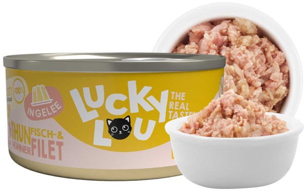 Lucky Lou Extrafood Thunfisch- &amp; Hühnerfilet in Gelle