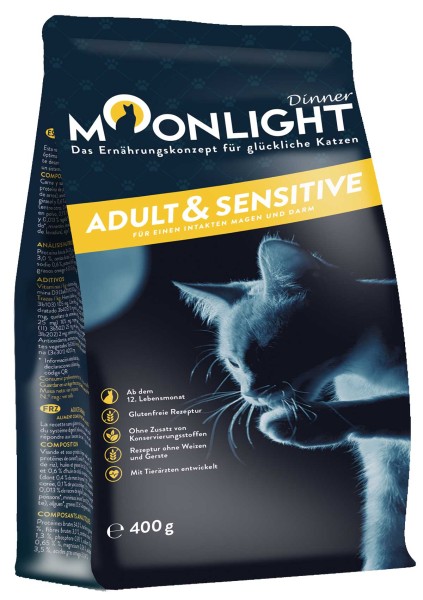 Moonlight Dinner Trockenfutter Adult &amp; Sensitive