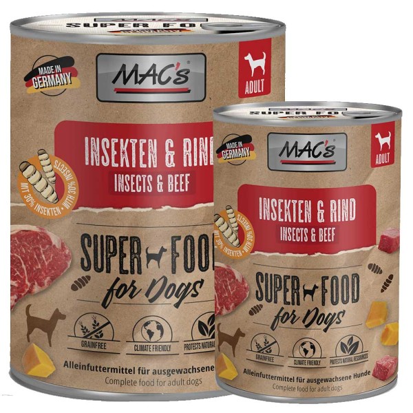MAC's Dog mit Insekten & Rind