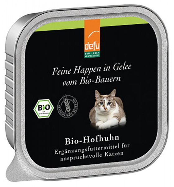 Defu Bio Katze Pure Happen in Gelee - Hofhuhn