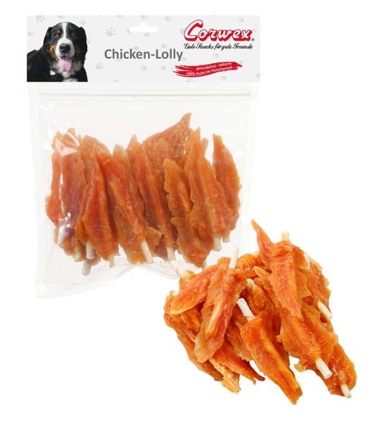 Corwex Hundesnack Chicken-Lolly Chicken-Flags 500 g