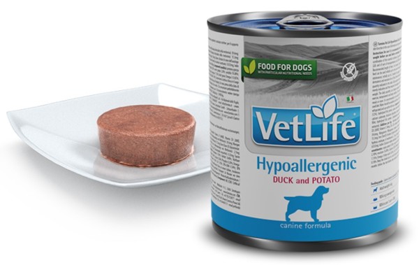 Farmina Dog VetLife Nassfutter Hypoallergenic Ente & Kartoffel