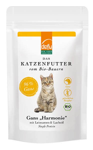 Defu Bio Katze Harmonie mit Bio-Gans