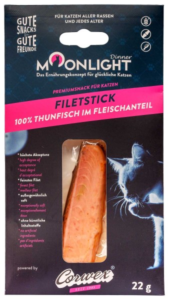 Moonlight Katzensnack Filet-Stick, Thunfisch
