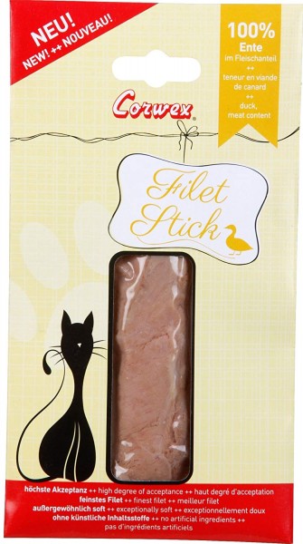 Corwex Katzensnack Filet-Stick, Ente