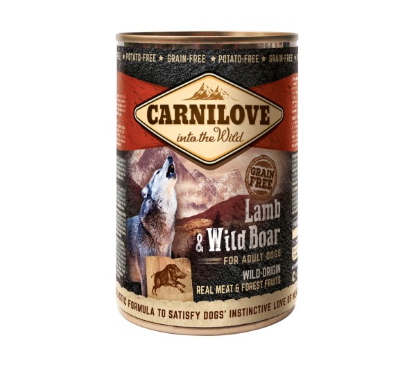 Carnilove Hund Adult Lamm & Wildschwein, Lamb & Wild Boar