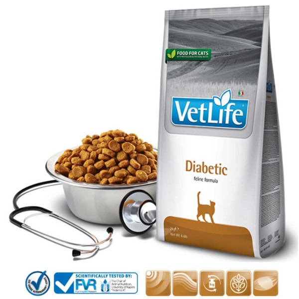 Farmina Cat VetLife Trockenfutter Diabetic