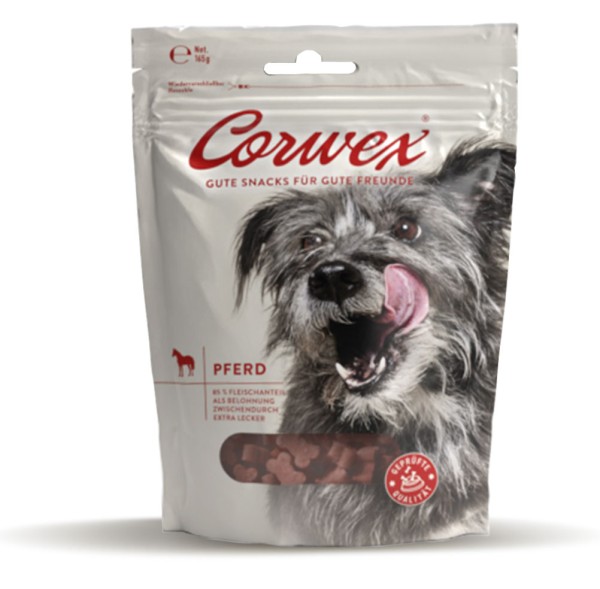 Corwex Hundesnack Soft Treats - Trainingssnack mit Pferd