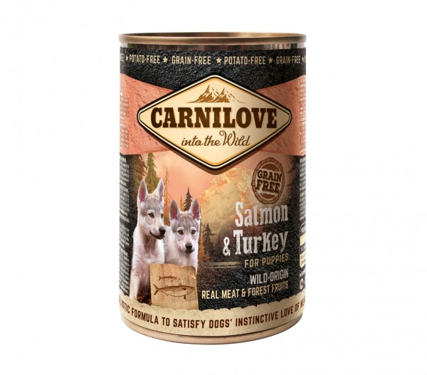 Carnilove Hund Puppy Lachs &amp; Truthahn, Salmon &amp; Turkey