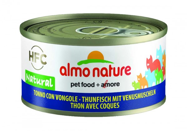 Almo Nature Katzenfutter HFC Natural mit Thunfisch &amp; Venusmuscheln