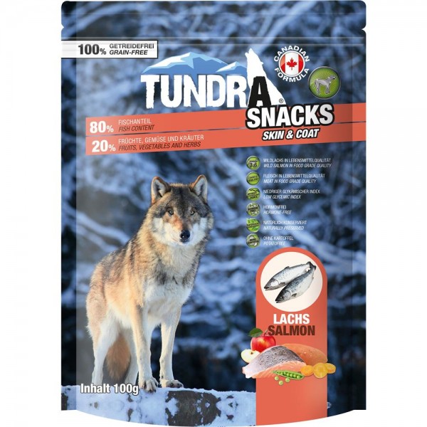 Tundra Snack 80% Fleischanteil - Skin & Coat - Lachs