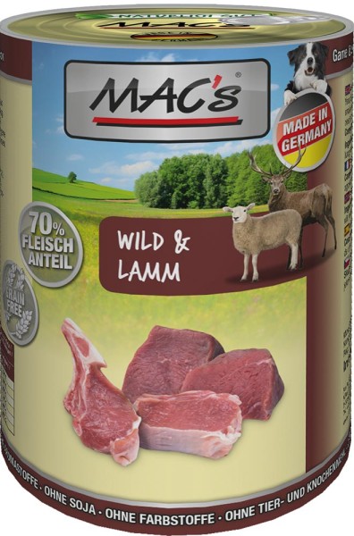 MAC's Dog mit Wild & Lamm