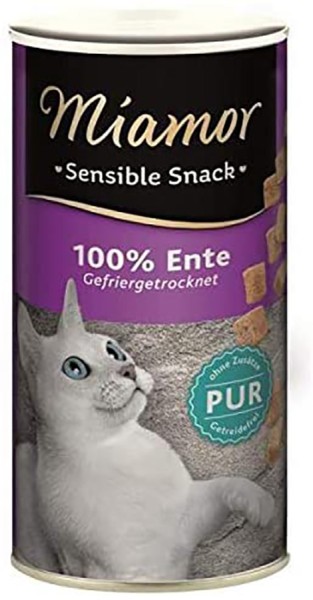 Miamor Sensible Snack, gefriergetrocknet, 100% Ente PUR