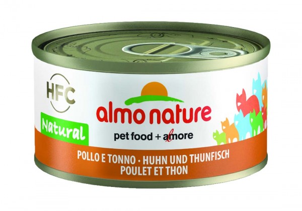 Almo Nature Katzenfutter HFC Natural mit Huhn &amp; Thunfisch
