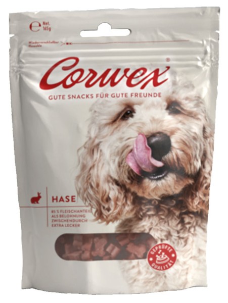 Corwex Hundesnack Soft Treats - Trainingssnack mit Hase