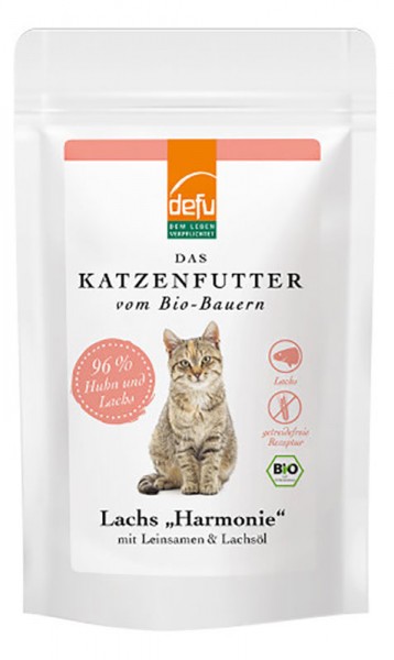 Defu Bio Katze Harmonie mit Bio-Lachs