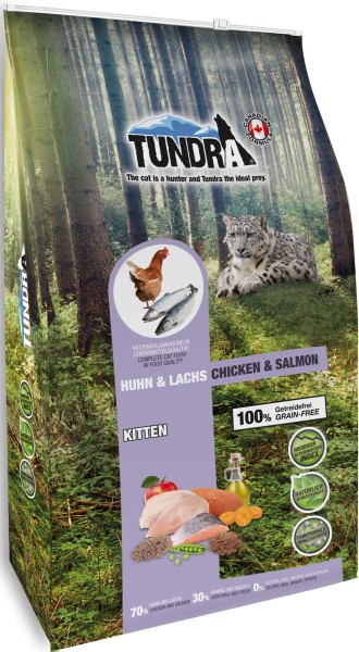 Tundra Cat Trockenfutter KITTEN Huhn & Lachs - Chicken & Salmon