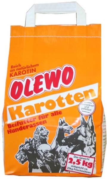 Olewo Karotten Pellets für Hunde