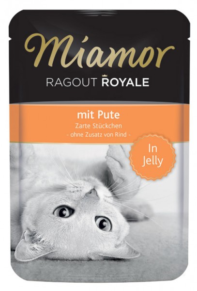 MIAMOR Ragout Royale in Jelly mit Pute - 100g