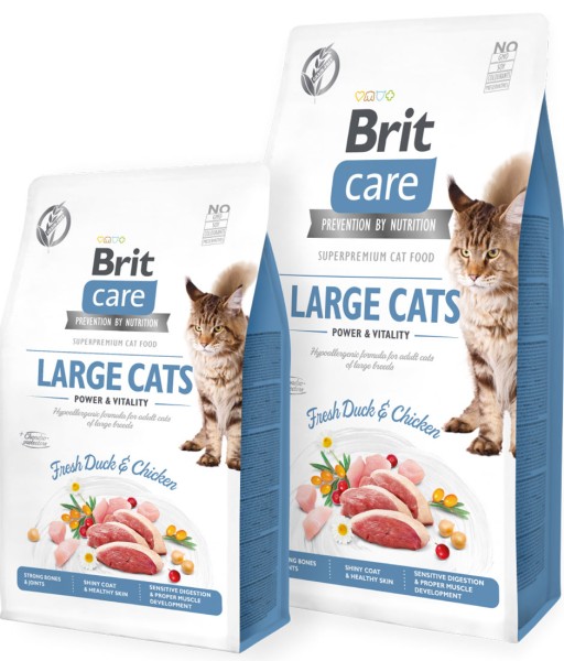 Brit Care Cat Trockenfutter - Large Breed - für großer Rassen