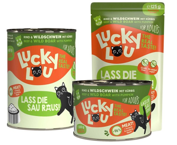 Lucky Lou Lifestage Adult Rind & Wildschwein