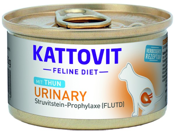 Kattovit Nassfutter Urinary mit Thunfisch - Struvitstein-Prophylaxe