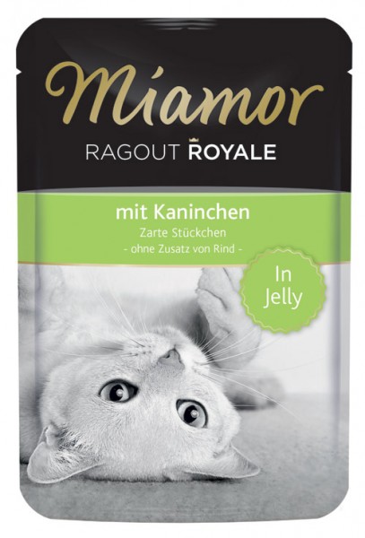 MIAMOR Ragout Royale in Jelly mit Kaninchen - 100g