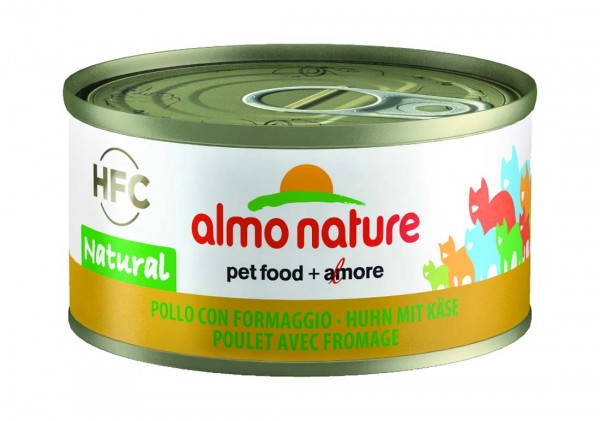 Almo Nature Katzenfutter HFC Natural mit Huhn &amp; Käse