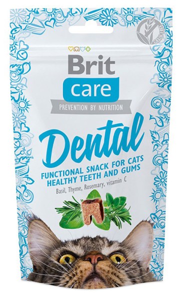 Brit Care Cat Snack - Dental zur Zahnpflege