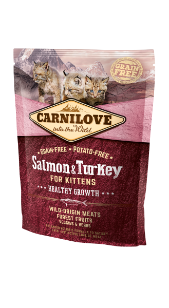 Carnilove Katze Kitten Lachs & Truthahn - Salmon & Turkey