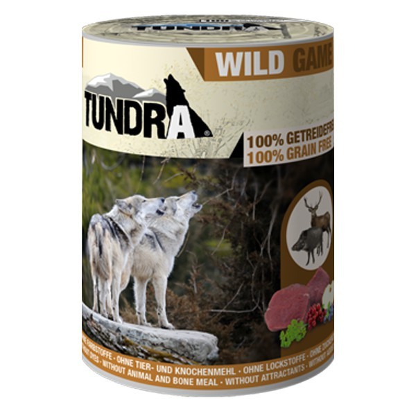 Tundra Hundefutter Wild Nassfutter - getreidefrei