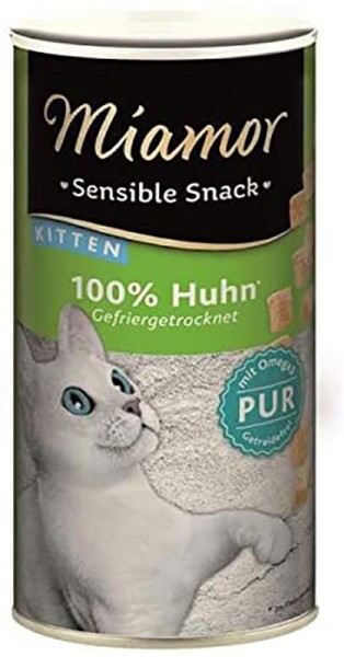 Miamor Sensible Snack, gefriergetrocknet, 100% Huhn PUR - Kitten